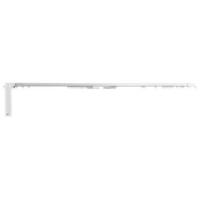 Smart Electric Curtain Track, 71-118 inch Adjustable Length, Motorized Rod with Remote, Ceiling and Wall Mount