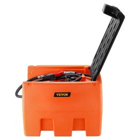 VEVOR Portable Diesel Tank, 48 Gallon, 10.6GPM Flow Rate, Diesel Fuel Tank with 12V Electric Transfer Pump, 13.1 ft Hose, Auto Fueling Nozzle