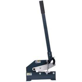 Industrial 8-Inch Sheet Metal Plate Shear, Solid Construction Mounting Type Metal Shear, High Precision Manual Hand Plate Shear (Option: Gray)