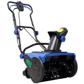 20inch Corded Electric Snow Thrower120V 60HZ15 Amp Motor 30FT Throwing Distance ETL Certificate (Option: BlackBlue)