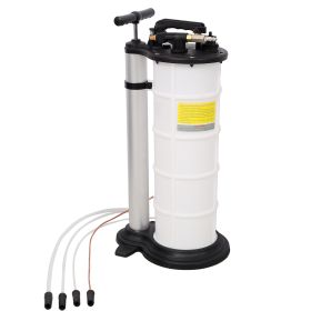 9L Pneumatic-Manual Oil Extractor Pump,Oil Changer Vacuum Fluid Evacuator Extractor For Automotive Fluids Vacuum Evacuation (Option: WhiteBlack)